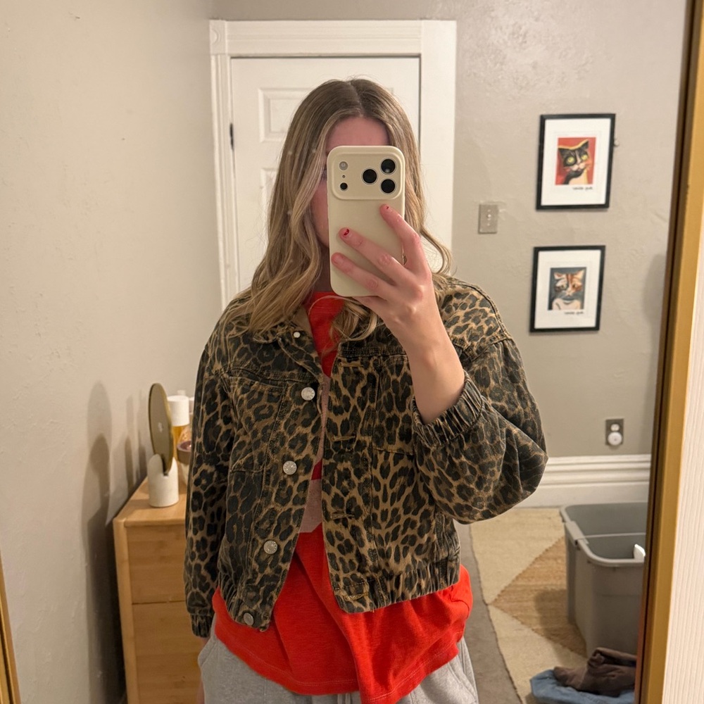 Leopard Print Women's Jacket